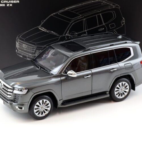 1:18 LCD Models Toyota Land Cruiser LC 300 ZX grey metallic LCD18013-ZX-GR