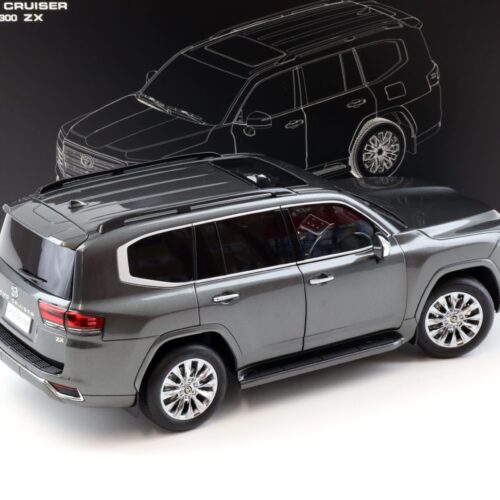 1:18 LCD Models Toyota Land Cruiser LC 300 ZX grey metallic LCD18013-ZX-GR