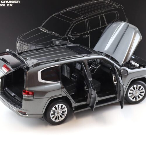 1:18 LCD Models Toyota Land Cruiser LC 300 ZX grey metallic LCD18013-ZX-GR