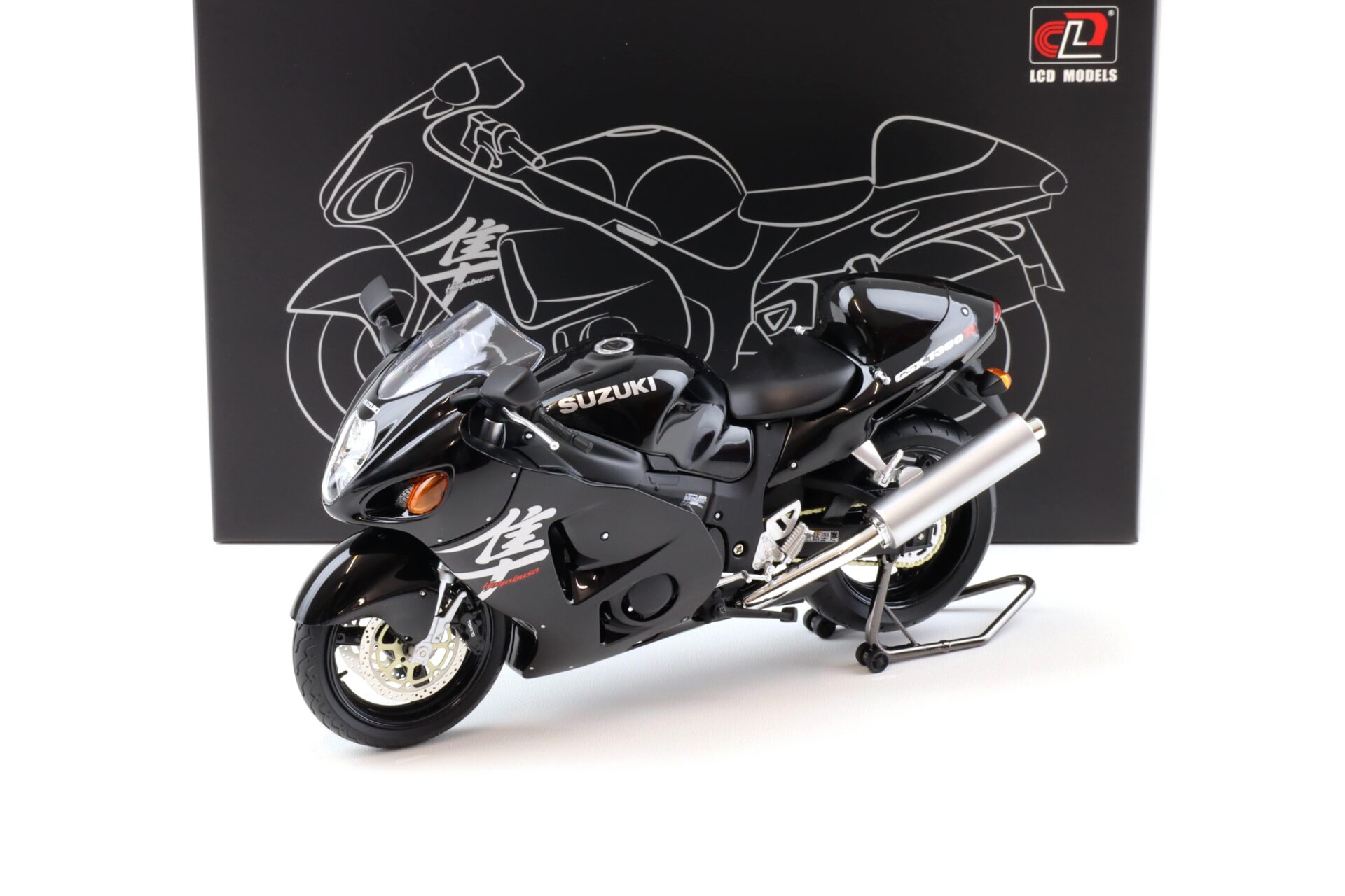 1:12 LCD Models Suzuki GSX 1300R black LCD-M04-BL