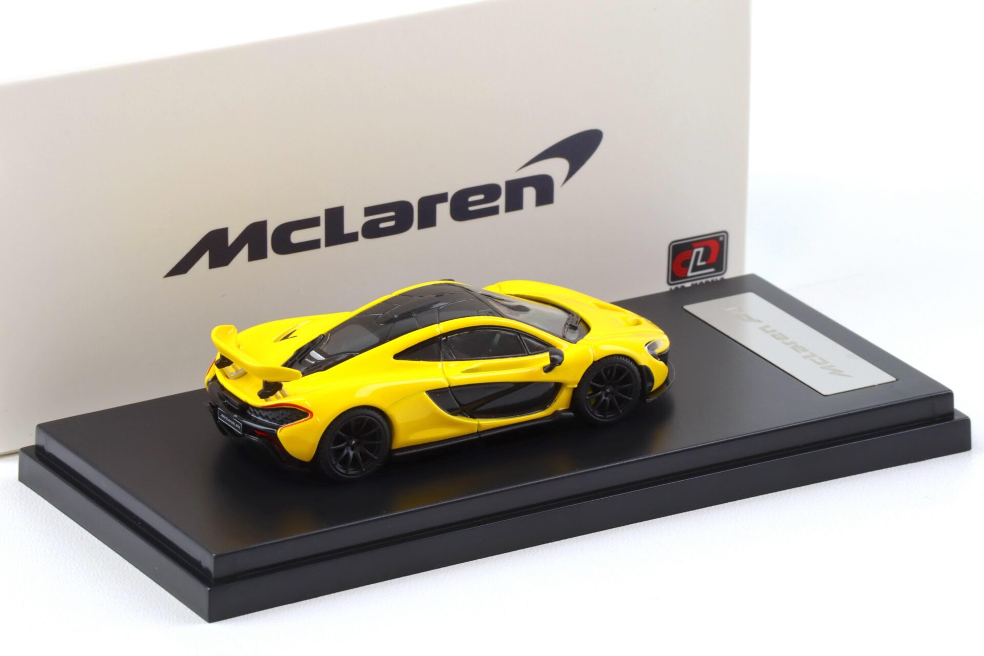 1:64 LCD Models McLaren P1 Coupe yellow Carbon LCD64023-YE