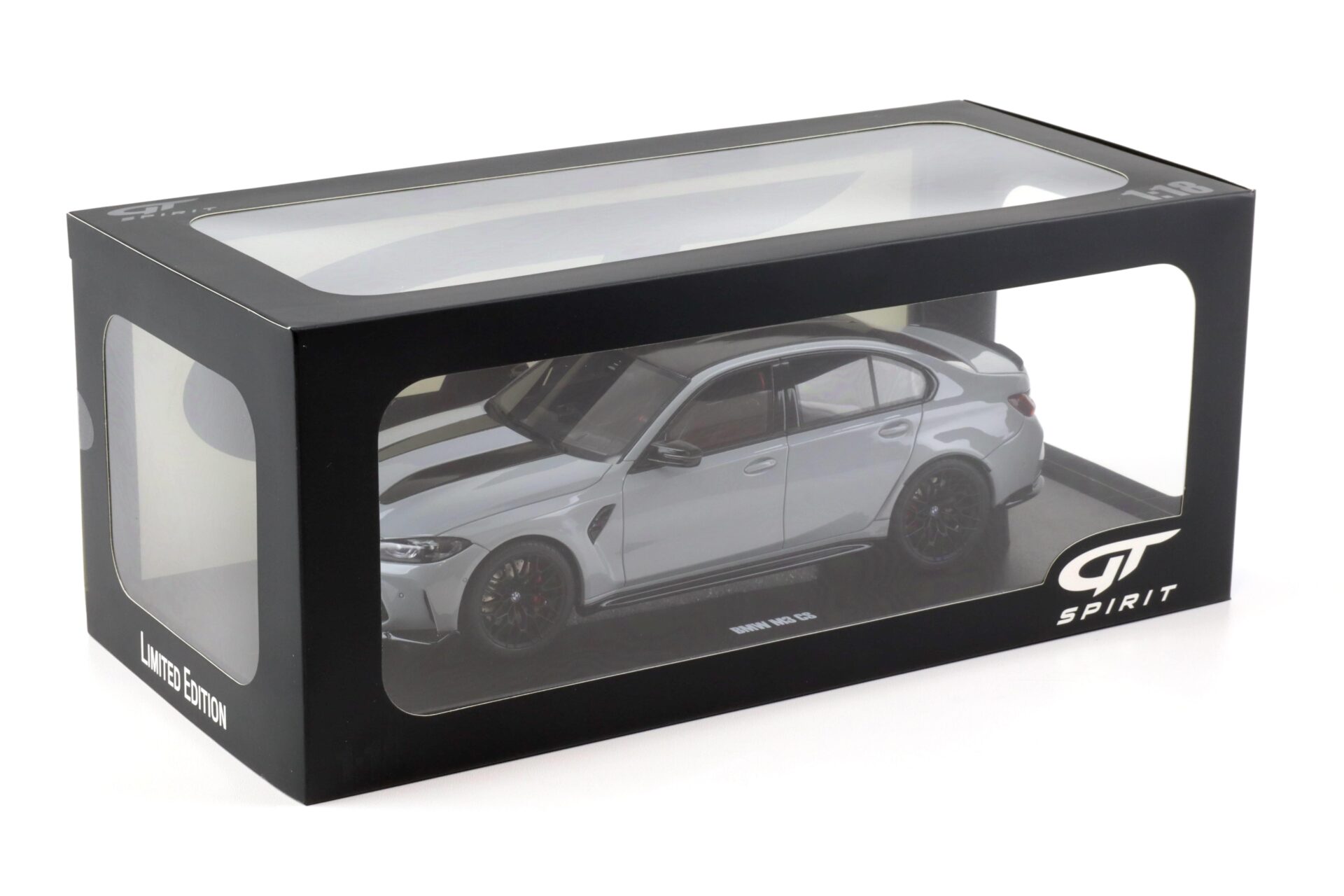 1:18 GT Spirit GT510 BMW M3 CS G80 Limousine Brooklyn grey metallic 2024