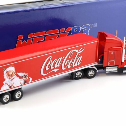 1:43 WERK83 Kenworth T600 Sattelzug COCA COLA Christmas Truck red