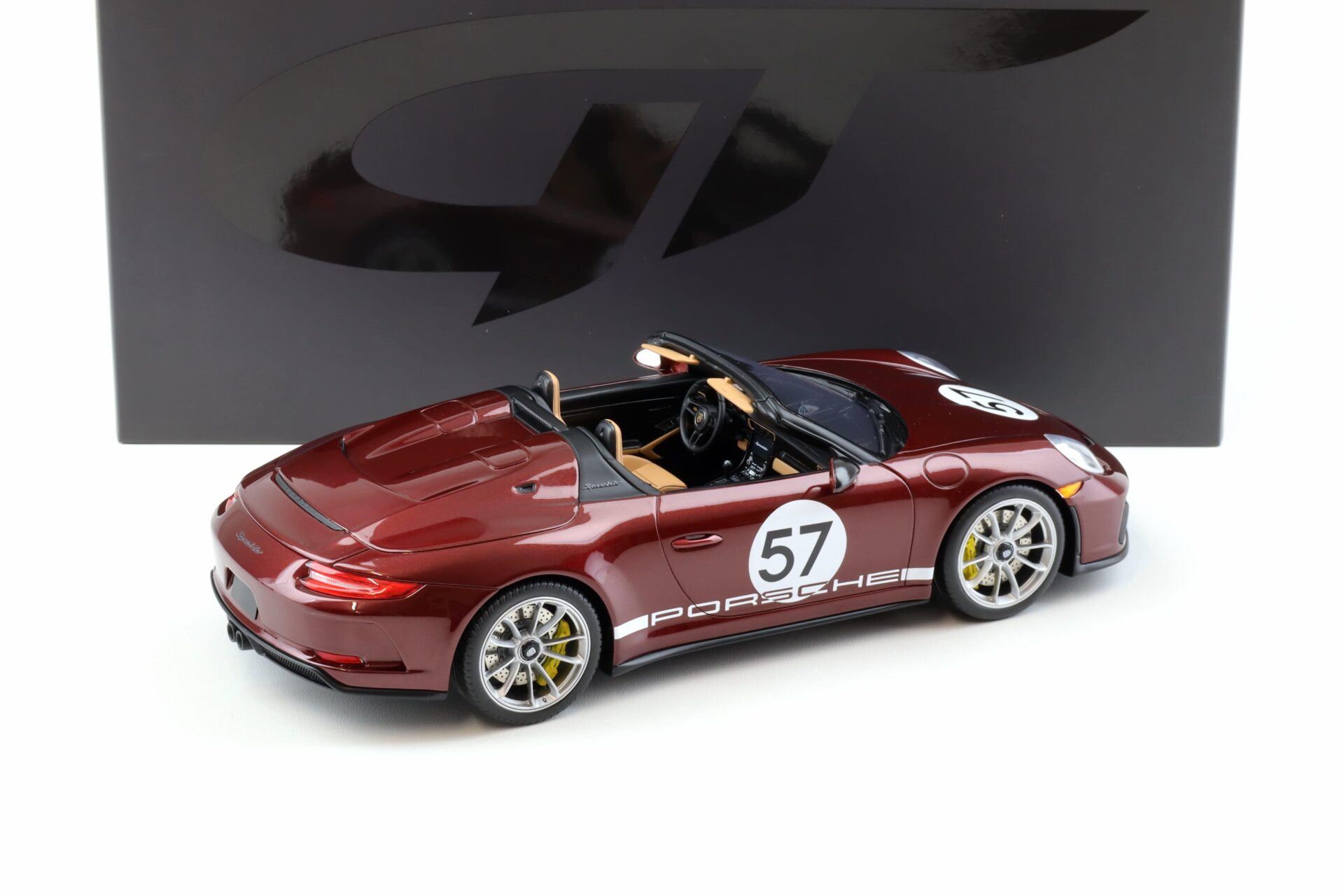 1:18 GT Spirit GT929 Porsche 911 991.2 Speedster Heritage Edition Cherry metallic