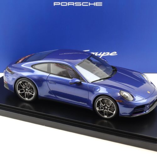 1:18 Spark Porsche 911 992.2 Carrera Club Coupe 70 Years blue metallic WAP DEALER