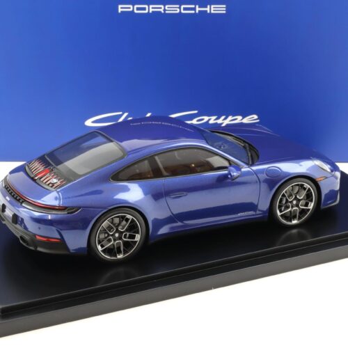 1:18 Spark Porsche 911 992.2 Carrera Club Coupe 70 Years blue metallic WAP DEALER