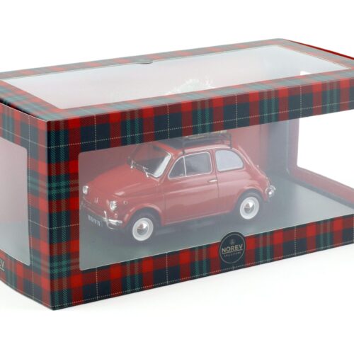 1:18 Norev Fiat 500 L 1968 red Christmas Edition Weihnachten