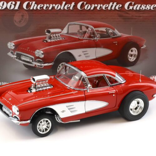 1:18 ACME 1961 Chevrolet Corvette Gasser red/ white