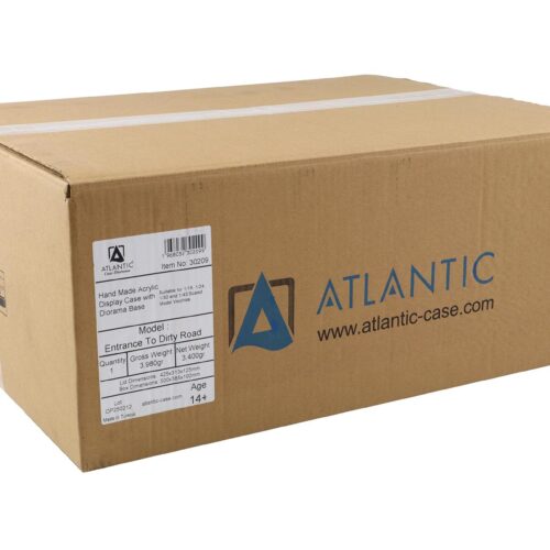 1:18 Atlantic Diorama Entrance to Dirty Road with Show Case Display Case 30209