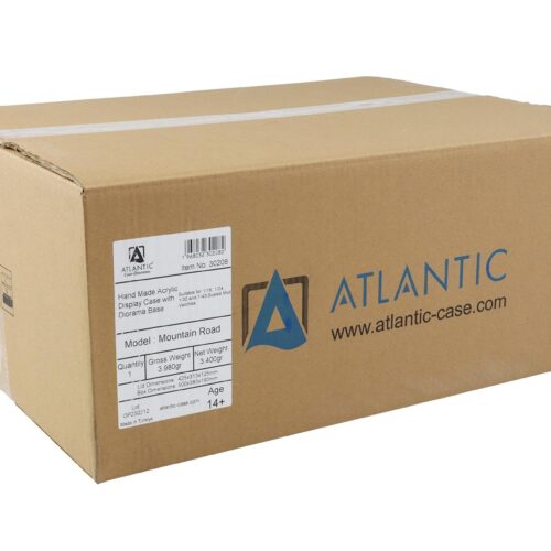 1:18 Atlantic Diorama Mountain Road with Show Case Display Case 30208