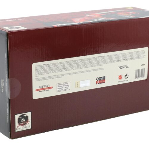 1:18 Hot Wheels Ferrari 248 F1 #5 GP Monza 2006 M.Schumacher with Figure SEALED