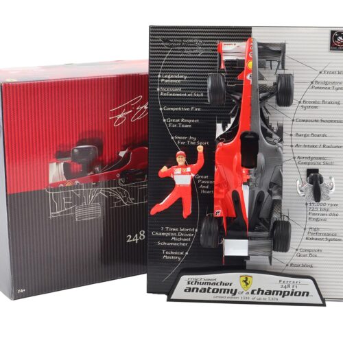 1:18 Hot Wheels Ferrari 248 F1 Anatomy of a Champion 2006 M.Schumacher