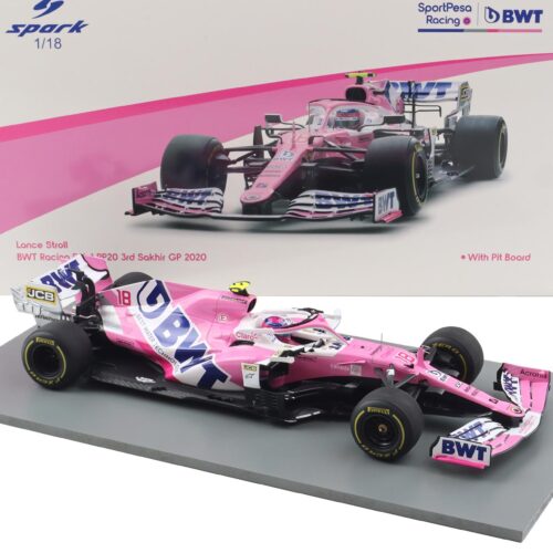 1:18 Spark F1 BWT Racing Point RP20 #18 3rd Sakhir GP 2020 Lance Stroll