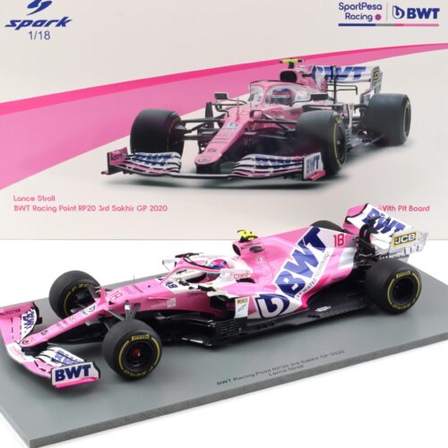 1:18 Spark F1 BWT Racing Point RP20 #18 3rd Sakhir GP 2020 Lance Stroll