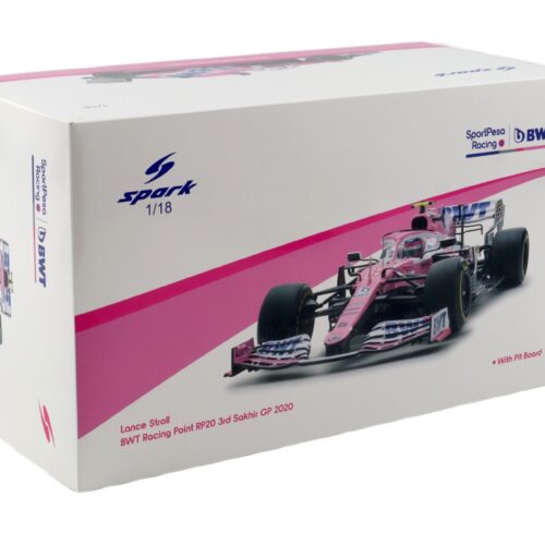 1:18 Spark F1 BWT Racing Point RP20 #18 3rd Sakhir GP 2020 Lance Stroll