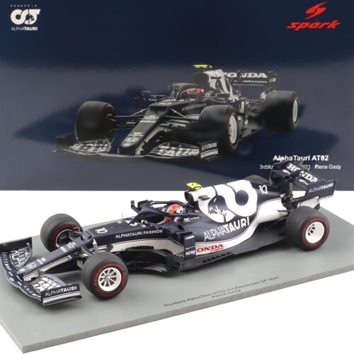 1:18 Spark F1 AlphaTauri AT02 #10 Pierre Gasly 3rd Azerbaijan GP 2021