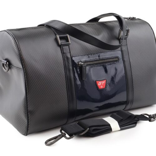 Original Maserati Tigamaro Tasche Reisetasche GT Boston Piccola Nero/ blue Carbon