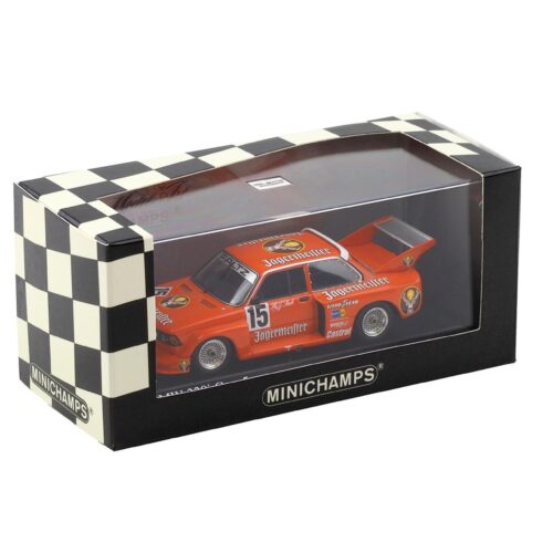 1:43 Minichamps BMW 320i E21 Grupp 5 H.J. Stuck #15 Winner Eifelrennen DRM 1977