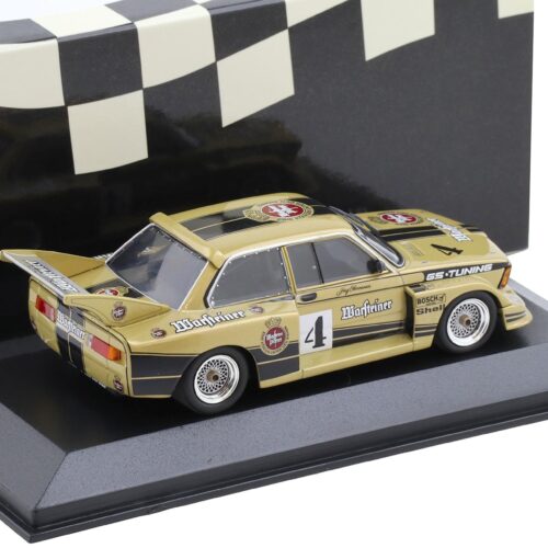 1:43 Minichamps BMW 320i E21 Gruppe 5 J.Obermoser #4 DRM 1977 Warsteiner