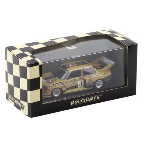 1:43 Minichamps BMW 320i E21 Gruppe 5 J.Obermoser #4 DRM 1977 Warsteiner