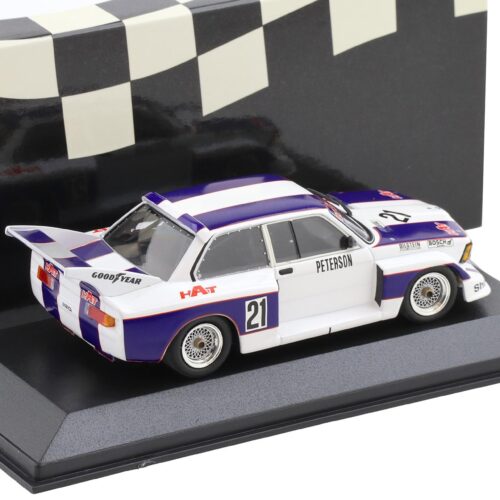 1:43 Minichamps BMW 320i E21 Gruppe 5 R. Peterson #21 DRM 1977 HAT
