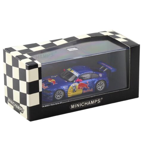 1:43 Minichamps BMW Z4 M Coupe Britcar 2006 Quester/Werner #5 Red Bull