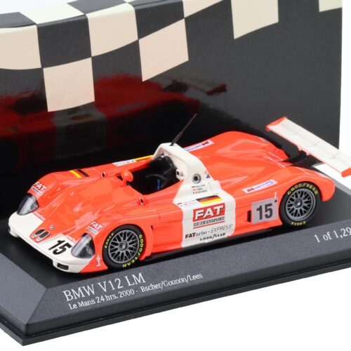 1:43 Minichamps BMW V12 LM Le Mans 24h 2000 Team Bscher #15 Gounon/ Less