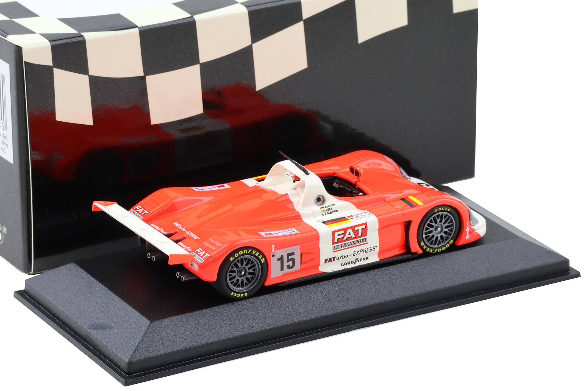 1:43 Minichamps BMW V12 LM Le Mans 24h 2000 Team Bscher #15 Gounon/ Less