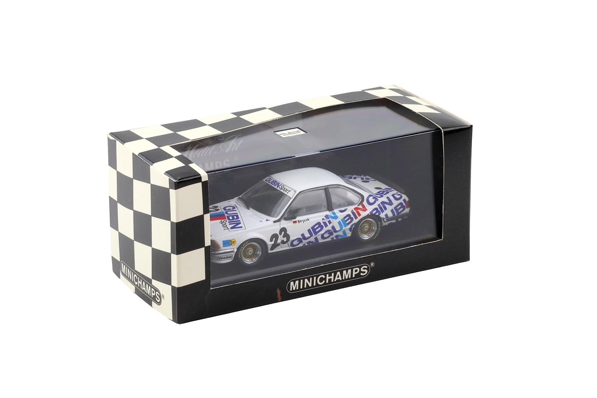 1:43 Minichamps BMW 635 DTM Champion 1984 V.Strycek #23 Gubin