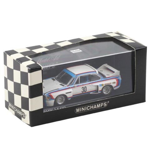 1:43 Minichamps BMW 3.5 CSL Norisring DRM 1975 H.J.Stuck #30