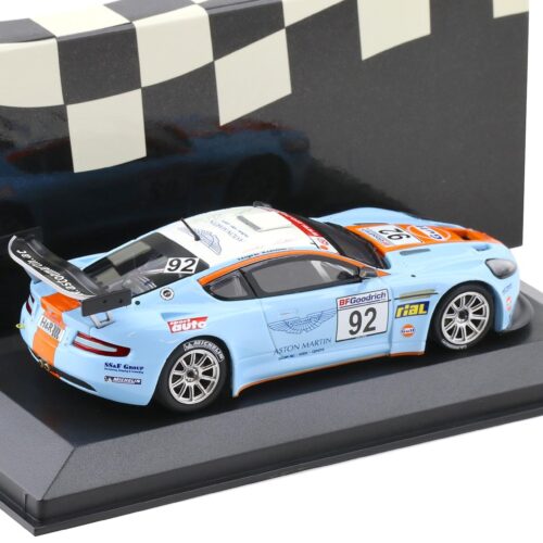 1:43 Minichamps Aston Martin DBRS9 Enge/ Lechner 250 Meilen Nürburgring 2008 #92
