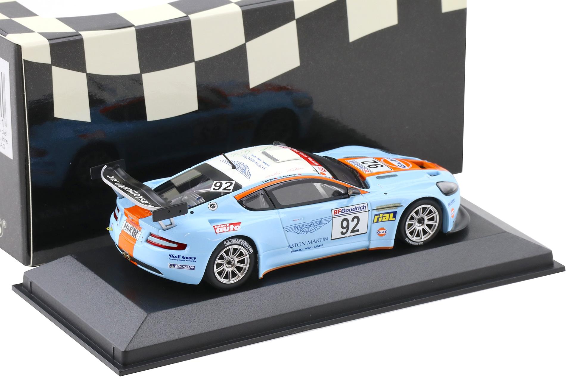 1:43 Minichamps Aston Martin DBRS9 Enge/ Lechner 250 Meilen Nürburgring 2008 #92