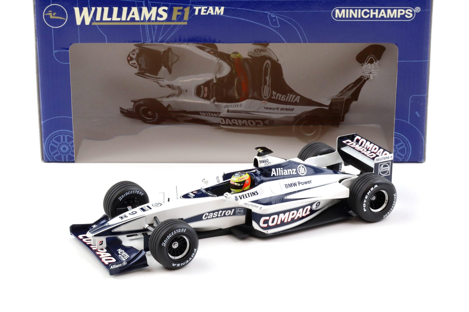 1:18 Minichamps F1 Williams BMW FW22 R.Schumacher #9 Allianz 2000
