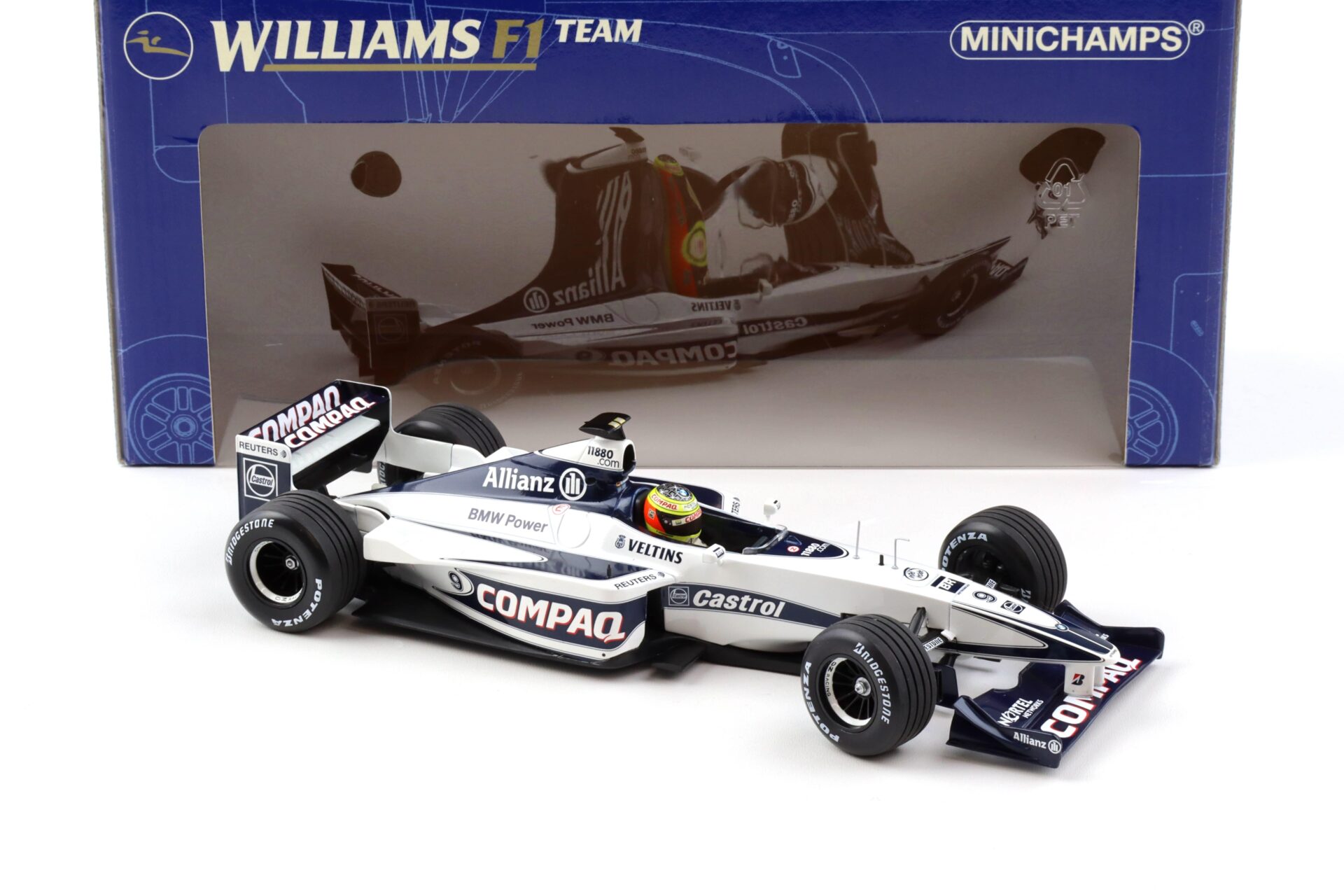 1:18 Minichamps F1 Williams BMW FW22 R.Schumacher #9 Allianz 2000