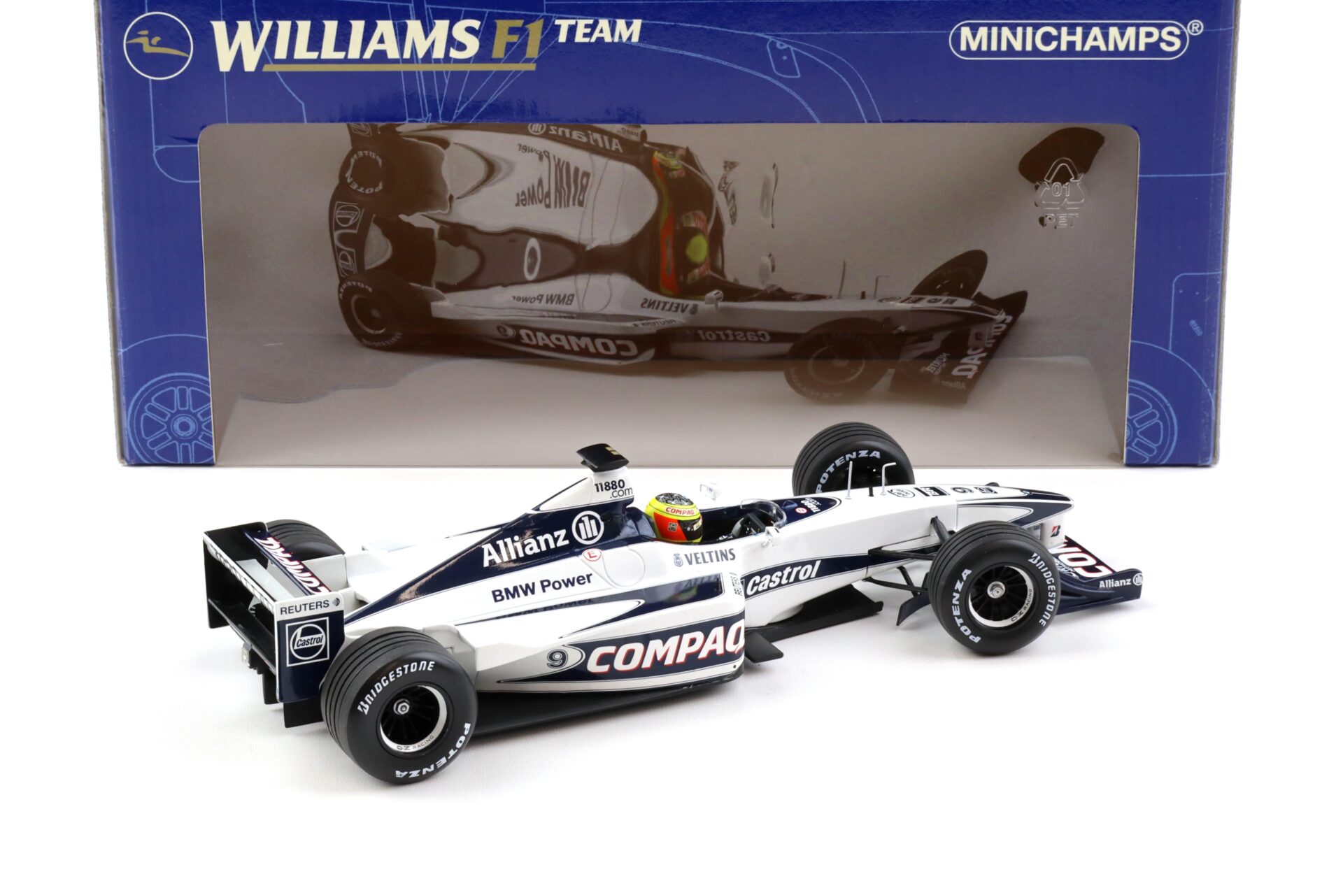 1:18 Minichamps F1 Williams BMW FW22 R.Schumacher #9 Allianz 2000