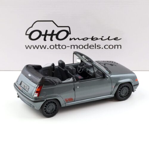 1:18 OTTO mobile OT1196 Renault 5 GT Turbo Cabriolet Tungstene grey 1995