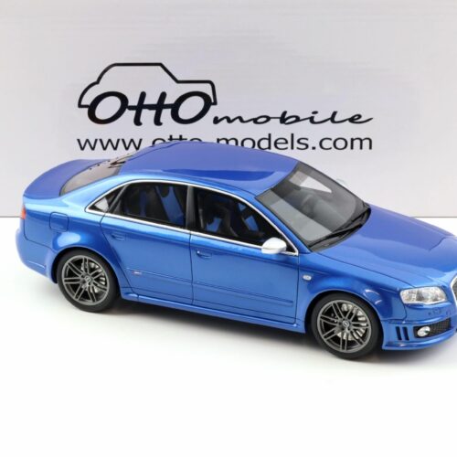 1:18 OTTO mobile OT1215 Audi RS4 Sedan B7 Sprint blue metallic 2007