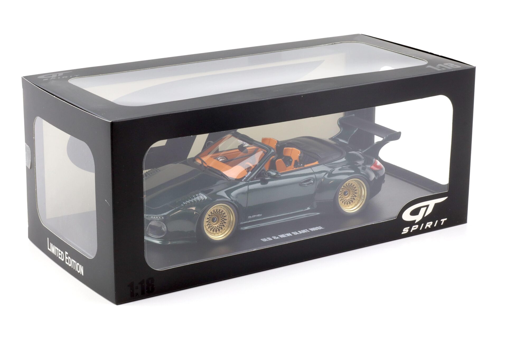 1:18 GT Spirit GT548 Porsche 911 (997.2) Old & New Tokyo Auto Salon 2010 green