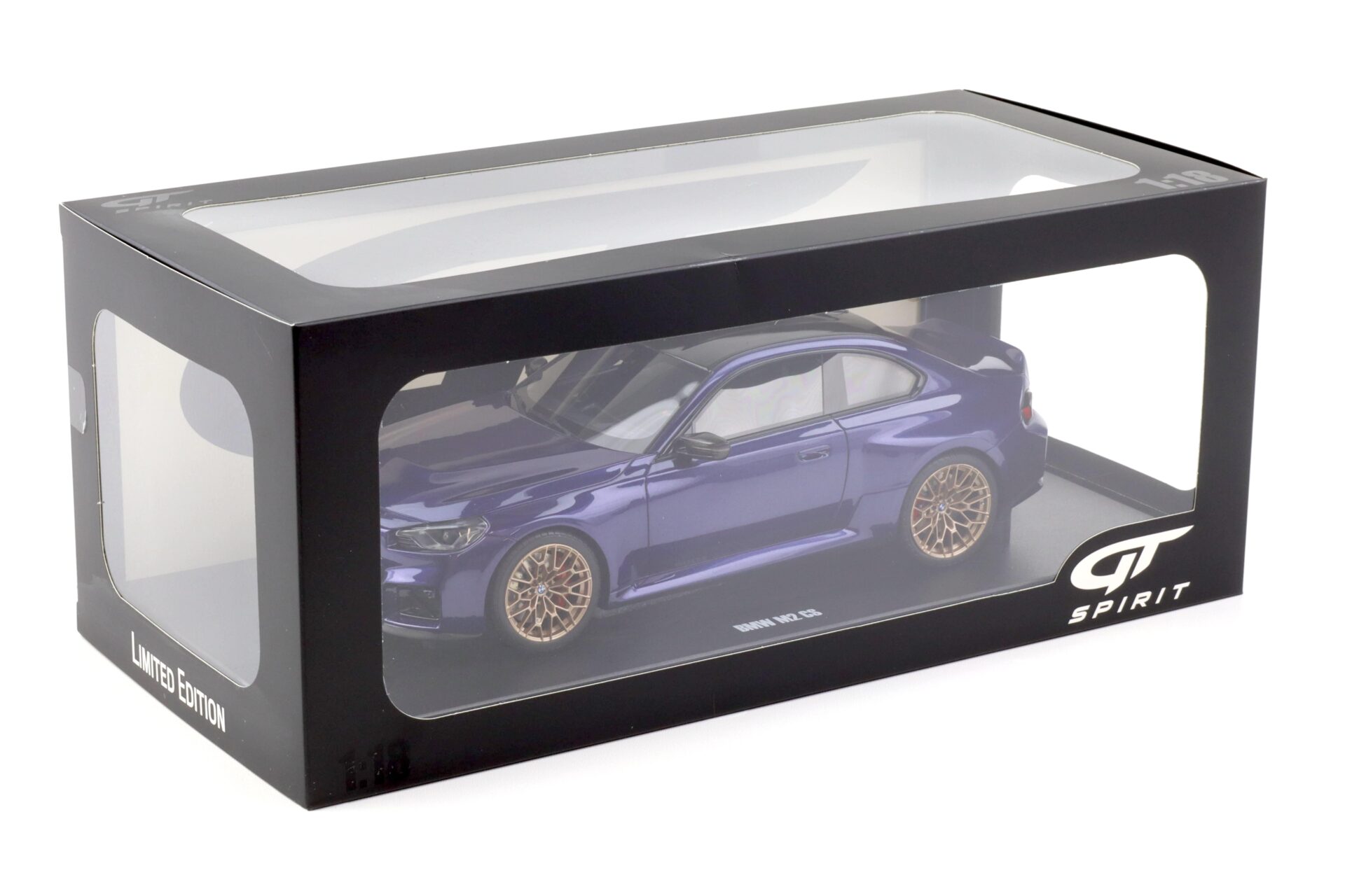 1:18 GT Spirit GT552 BMW M2 CS (G87) Coupe Velvet blue/ purple 2025