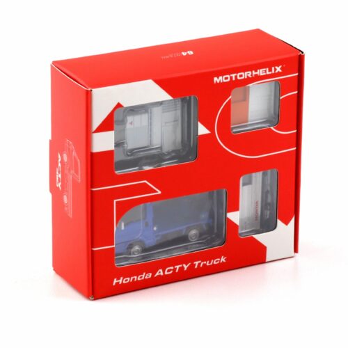 1:64 Motorhelix Honda ACTY Truck Town Spirit Style Bay blue x white