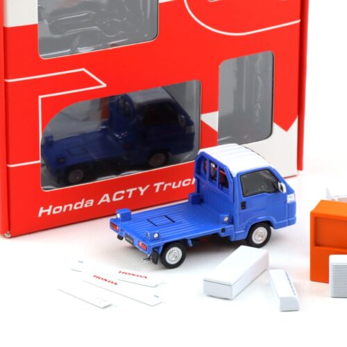 1:64 Motorhelix Honda ACTY Truck Town Spirit Style Bay blue x white