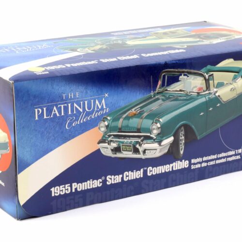 1:18 Sun Star 1955 Pontiac Star Chief Convertible raven black / avalon yellow
