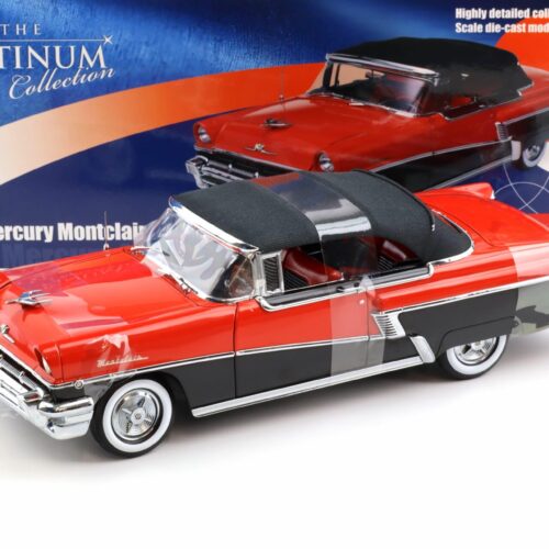 1:18 Sun Star 1956 Mercury Montclair Closed Convertible Carousel red/ Tuxedo black