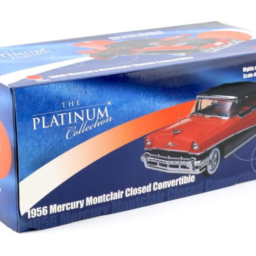1:18 Sun Star 1956 Mercury Montclair Closed Convertible Carousel red/ Tuxedo black
