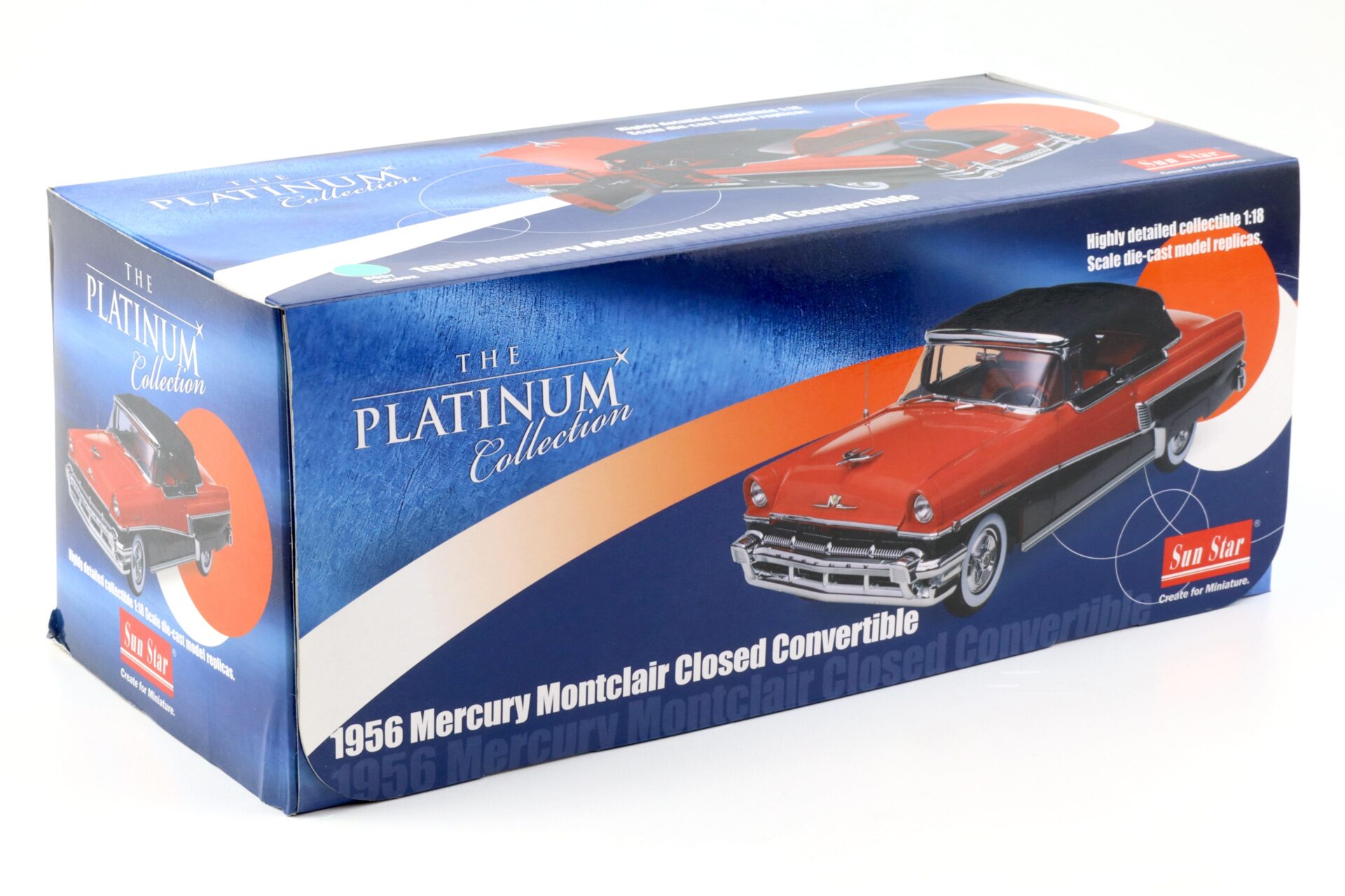 1:18 Sun Star 1956 Mercury Montclair Closed Convertible Verona green/ Heath green