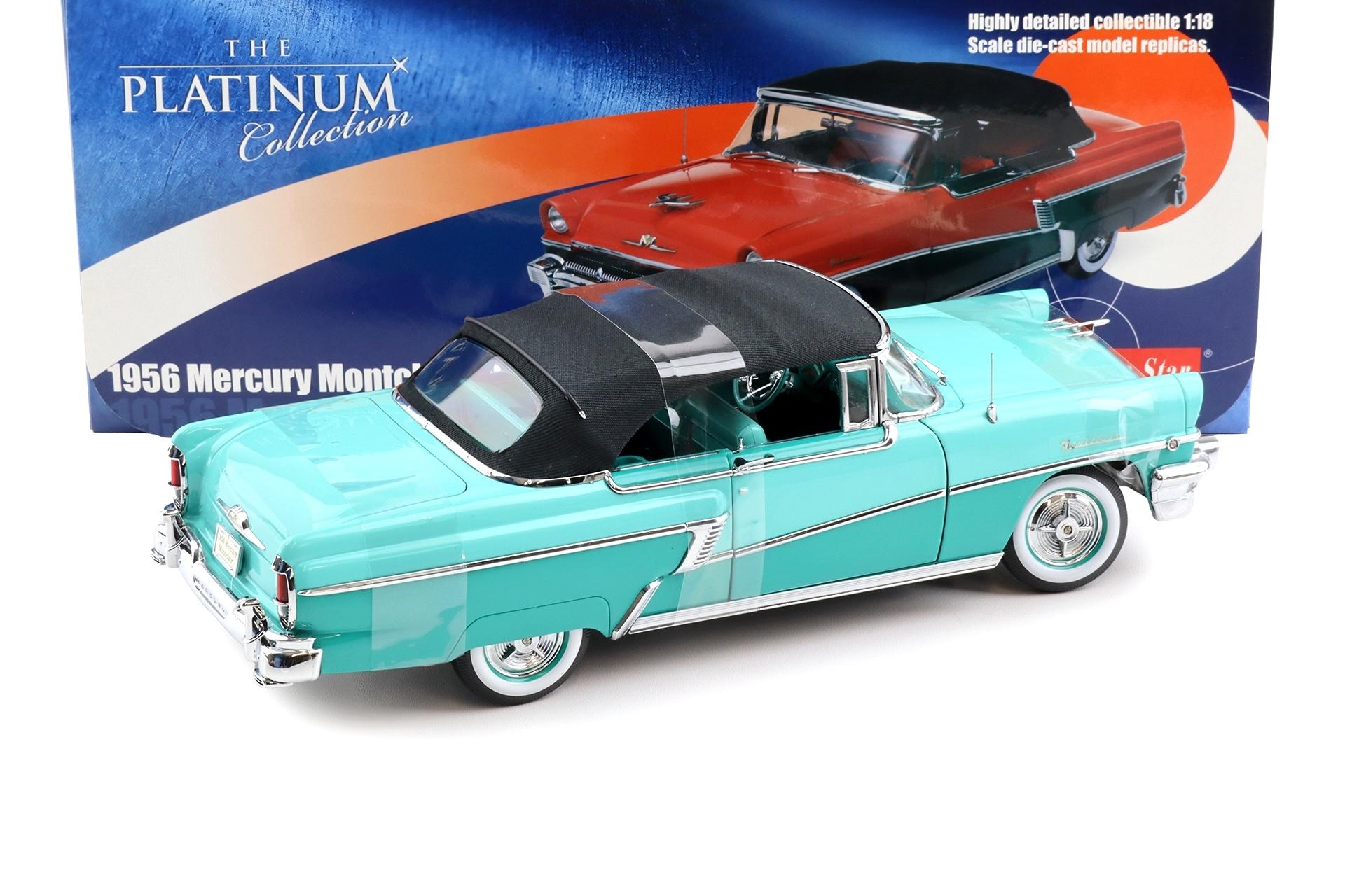 1:18 Sun Star 1956 Mercury Montclair Closed Convertible Verona green/ Heath green