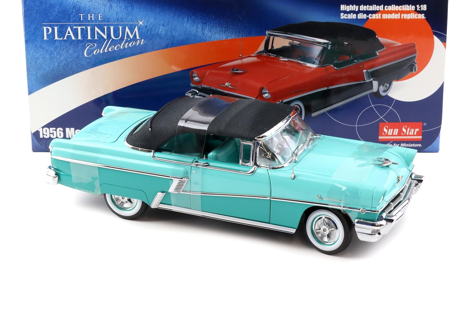 1:18 Sun Star 1956 Mercury Montclair Closed Convertible Verona green/ Heath green