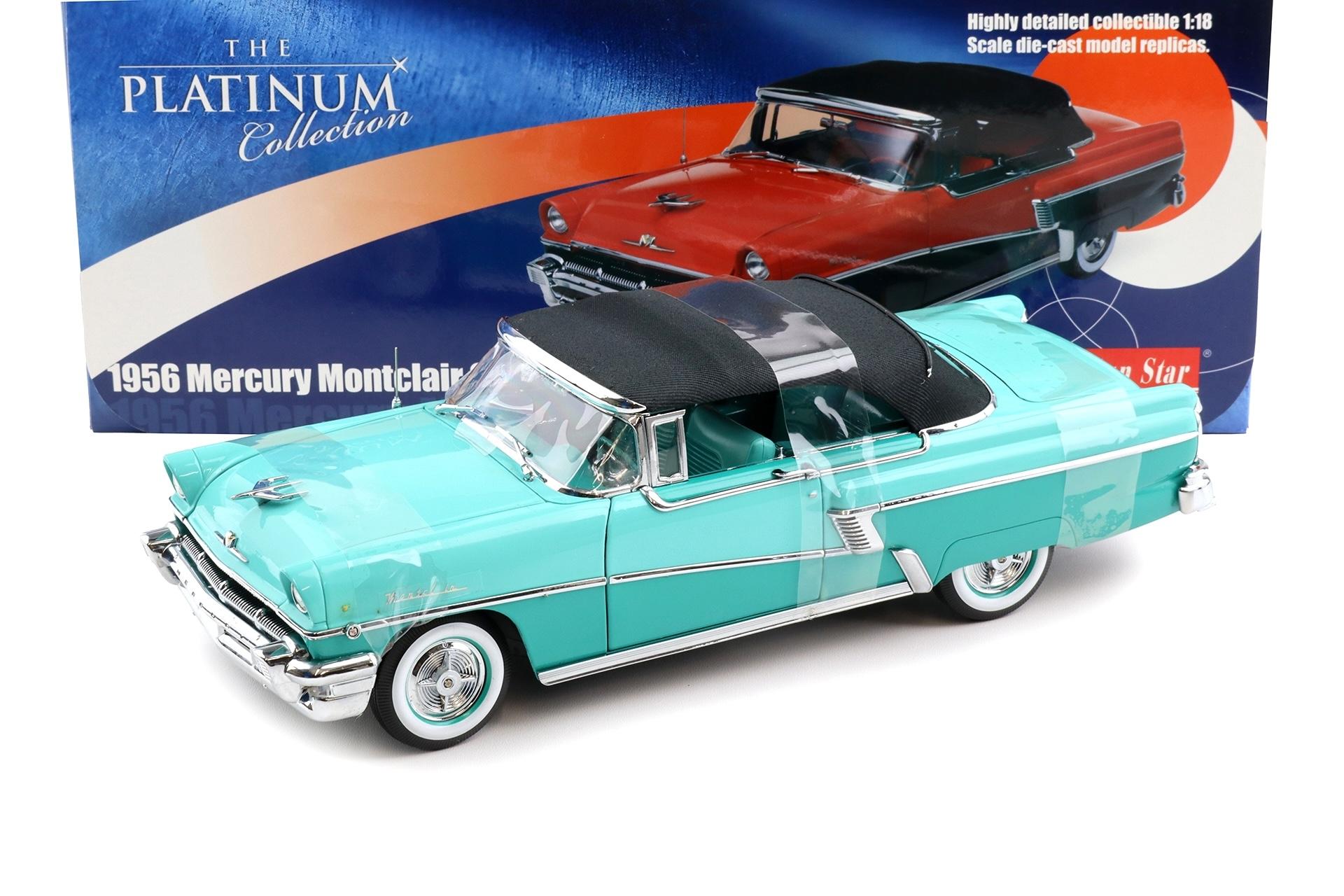 1:18 Sun Star 1956 Mercury Montclair Closed Convertible Verona green/ Heath green