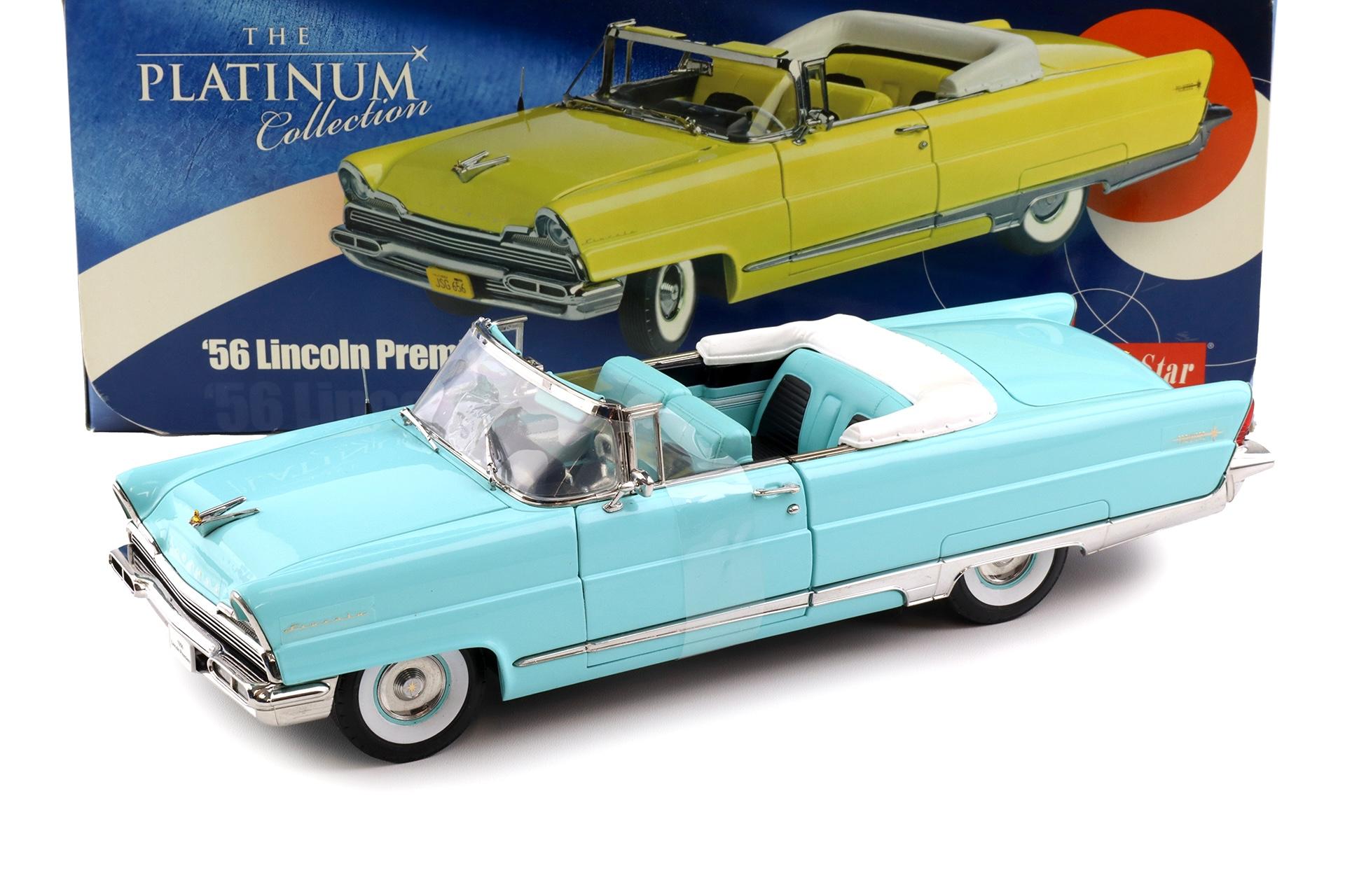 1:18 Sun Star 1956 Lincoln Premiere Convertible summit green