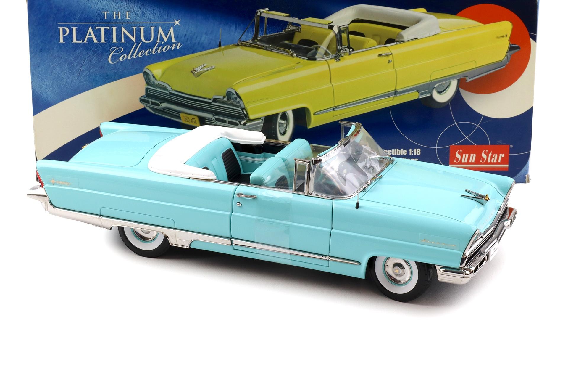 1:18 Sun Star 1956 Lincoln Premiere Convertible summit green